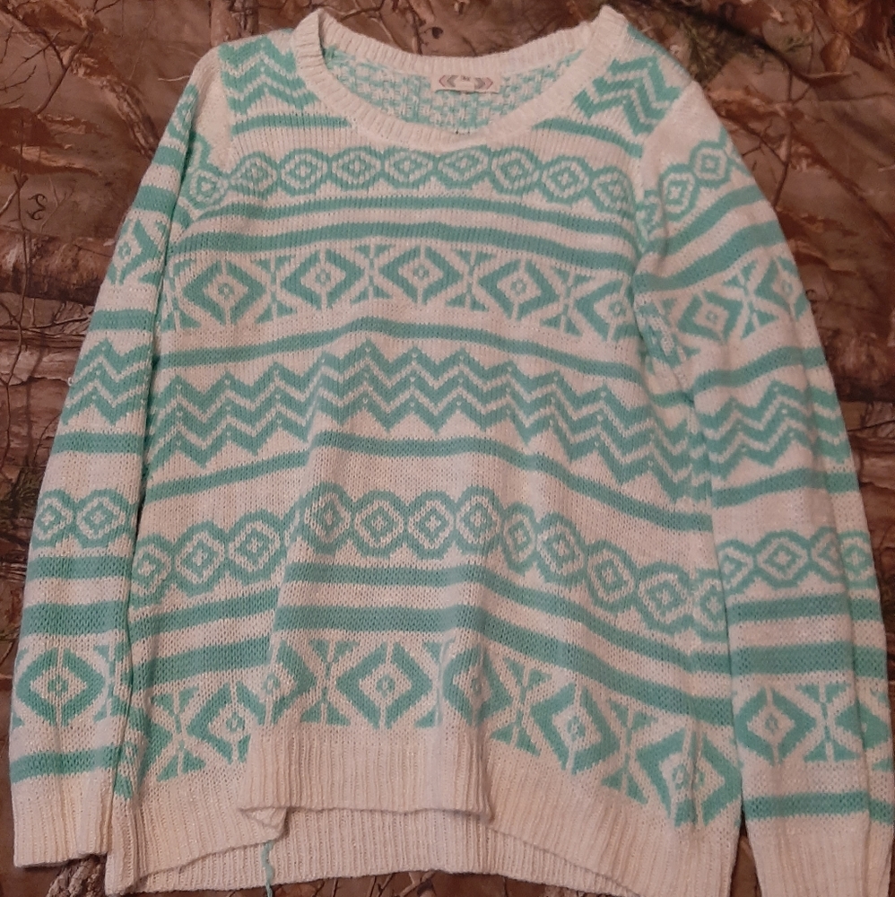 Pink Rose Sweater